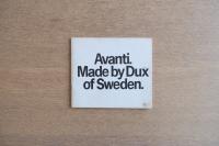 Avanti. Made by Dux of Sweden.