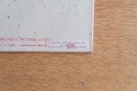 いわさきちひろ 色紙「黄色いスカーフの少女」［印刷］