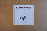 ヨセフ・ホフマンとユーゲントスティール展 HAND-WERK-FORM 冊子