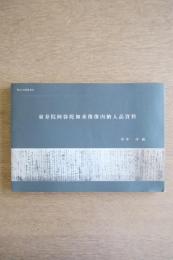 東寿院阿弥陀如来像像内納入品資料