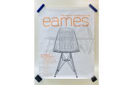 the work of charles and ray eames: a legacy of invention ＜イームズ展 ポスター＞