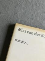 Mies van der Rohe: Mobel und Bauten in Stuttgart, Barcelona and Brno