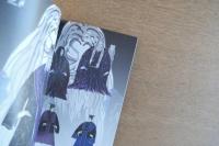 毛利臣男 直筆サイン・筆画入『毛利の意匠画帖 スーパー歌舞伎 新・三国志Ⅰ〜Ⅲ』