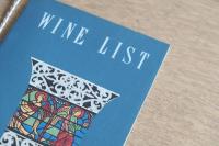 東京會舘 ワインリスト｜WINE LIST 房付きメニュー 昭和レトロ ホテル文化資料