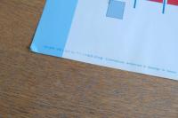 富永譲『現代建築 空間と方法 16｜アトリエ風景』ポスター A1サイズ（1986年・同朋舎出版）