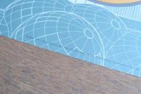 木島安史・橋本文隆『現代建築 空間と方法 6｜決館営夢・東京国際見本市場』ポスター A1サイズ（1986年・同朋舎出版）