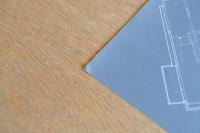 室伏次郎『現代建築 空間と方法 20｜9枚の家』ポスター（同朋舎出版）A1判