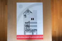 長谷川逸子 現代建築 空間と方法 18／アオノビル 建築ポスター A1