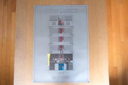 難波和彦《OFFICE MACHINE》（現代建築 空間と方法 17）A1ポスター