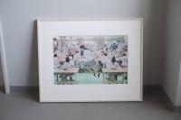 林ナツミ《Today’s Levitation: Vietnam Wacoal Corp., Bien Hoa, Vietnam》写真作品（Edition 5/12）2013年・額装済