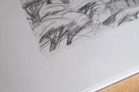 ミケーレ・デ・ルッキ《grande albero e dirupo》直筆サイン入り銅版画［額装］