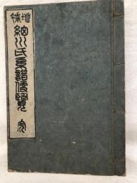 増補　細川氏系譜便覧