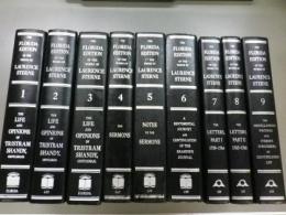 （英文）  ローレンス・スターン全集THE FLORIDA EDITION OF THE WORKS OF LAURENCE STERNE) 　Vols. 1-9 complete.全9冊揃
