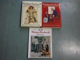 （英文ノーマン・ロックウエル画集）①Norman Rockwell and The Saturday Evenening Post1943-1971/1976.②50　Norman Rockwell Favorites/1978③Norman Rockwell and The Saturday Evenening Post1928-1943/1976