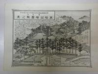 新潟県越後國北蒲原郡中川村曹洞宗玉殿山養和泉寺之景/新潟県越後國北蒲原黒川村字塩谷村曹洞宗萬松山増慶院景　両面印刷一枚