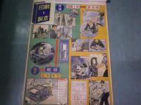 職業教育掛図第一集大図12枚（捕鯨・炭鉱・生糸工場・農林漁業など戦前を髣髴とさせる図です）