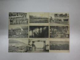 野戦重砲兵第六連隊　絵葉書9枚一括（射撃訓練、連隊集合、衛兵交代の景他）