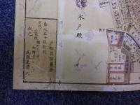 江戸切絵図　礫川牛込小日向絵図　（尾張屋版）
