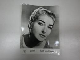 マリア・カラス(=Maria Callas) ブロマイド26ｘ20ｃｍ　一枚