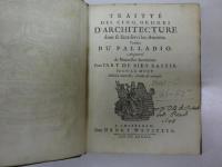 .パラ-ディオ『建築学五論』1682年アムステルダム刊Traitté des cinq ordres d'architecture dont se sont servi les anciens ; traduit du Palladio ; augmenté de Nouvelles inventions pour l'art de bien bastir, par le Sr. Le Muet.