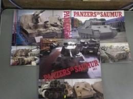 パンツァーズ・イン・ソミュール　（月刊「モデルグラフィックス」別冊）No.1-3（1989-1992）　三冊揃