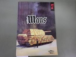 （ポーランド語）写真・図面集「ポルシェ205型戦車MAUS」Porsche Typ 205 Maus, Militaria 27,
