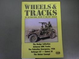 英文写真集「世界の軍用車両トラック戦車」Wheels ＆Tracks; the international review of Military Vehicles.No.22. The Budge Collection,　Airborne GMC Trucks,　The Palestine Emergency1936,　Reforger87-SatoryXI,　The Unicar Concept）