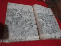 和朝名勝畫圖 4巻のうち　花