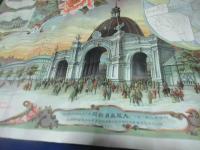 大阪朝日　「明治36年の大阪」　第五回内国勧業博覧会場図