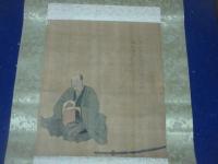 (田能村）竹田　自画像　幅　（箱はあわせ）