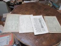 東京法学院講義録　第一号・三号・四号・十五号