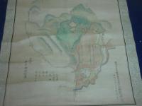 鍋島男爵家（武雄鍋島家）御所蔵謹写　宮野村（山内町）住吉御城　跡図
昭和15年