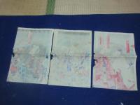 芝居錦絵「義経千本桜より　大物浦」　三枚