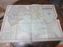 東松浦郡地図　并　唐津町市街実測図