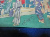 東京名所之内　両国の川開　（裏打ち