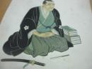伊藤常足　肖像画幅　（福岡・鞍手のヒト、太宰管内志の著者）