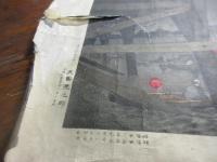 砂目石版　東京自慢　両国の花火（痛み）
