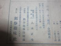 郵券趣味　昭和12年　創刊号