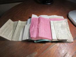 明治３０年前後　漢方薬ちらし　１２点とじ込み