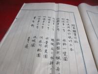 大正8年　豊後電気化学　（速見郡石垣村）のカーバイト工場　水利利用願書