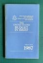 The United States BUDGET IN BRIEF:Fiscal Year 1987