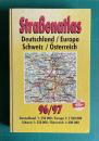 STRABENATLAS , DEUTSCHLAND / EUROPA , SCHWEIZ / OSTERREICH , 96 / 97