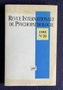 REVUE INTERNATIONALE DE PSYCHOPATHOLOGIE　No.20/1995