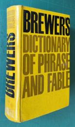 Brewer's Dictionary of Phrase & Fable  （Revised Edition）