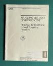 MANAGING THE COST OF GOVERNMENT：Proposals for Reforming Federal Budgeting Practices