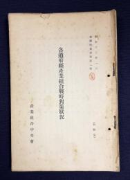各道府県産業組合戦時対策状況　　＜昭和13年1月 事変対策資料第二輯＞　（代謄写）