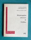 Montesquieu adversaire de Hobbes