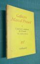 Cabiers Marcel Proust 1：L'univers Medical De Proust