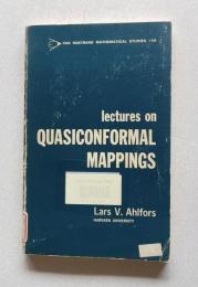 Lectures on Quasiconformal Mappings　＜Mathematics Studies＞