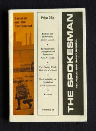 Socialism and the Environment  THE SPOKESMAN23  Founded by Bertrand Russell